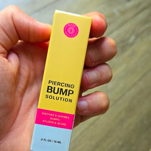 BASE LABORATORIES Piercing Bump Solution Aftercare Oil Drops 0.5 fl oz - product listing photo