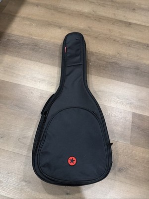 Road Runner Black Front Pocket & Back Straps Waterproof Guitar Cover