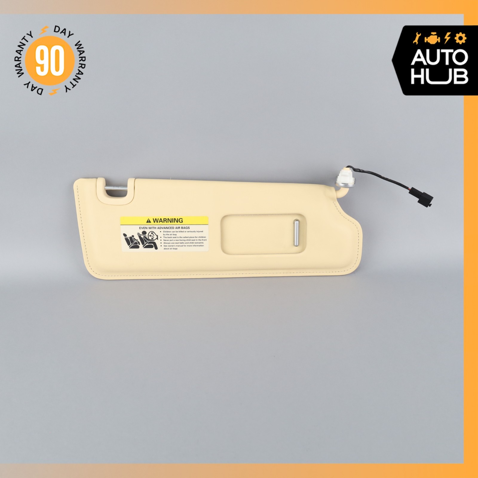 03-18 Bentley Continental GTC GT Right Side Sun Visor Shade Sunvisor OEM 19k