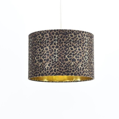 Leopardenmuster 30cm Easy Fit Pendelleuchtenschirm Lampenschirm Schlafzimmer Beleuchtung