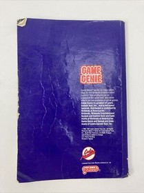 Game Genie Video Game Enhancer Programming Manual & Codebook Nintendo NES 1991