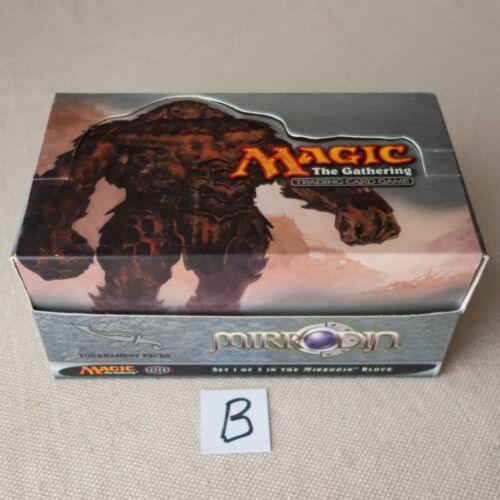 MTG: Empty MIRRODIN Tournament Box - Magic the Gathering - English - No Packs #B - Picture 1 of 9