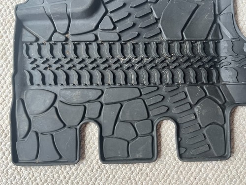 OEM MOPAR 2014-2018 Jeep Wrangler BACKSEAT ONLY Mat Liner Part Number 68170562AC - Picture 12 of 16