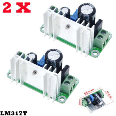 DC-DC Adjustable Converter Buck Step Down Linear Regulator Power LM317 2X
