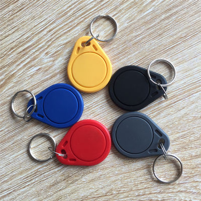 5/10/20/50/100PCS RFID IC Key Tags Keyfobs Token NFC TAG Keychain 13.56MHz New