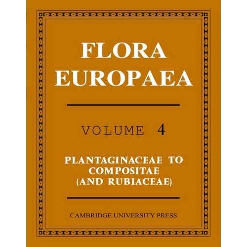 Flora Europaea: Volume 4 Hardcover Cambridge University Press 9780521087179