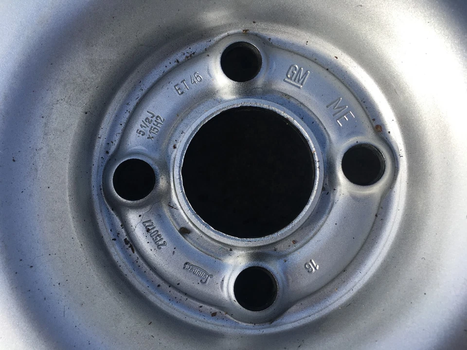 Opel Astra F Cabrio : Ersatzrad 5,5x15 ET46 Reserverad 195/55-15 84H - Bild 3 von 4