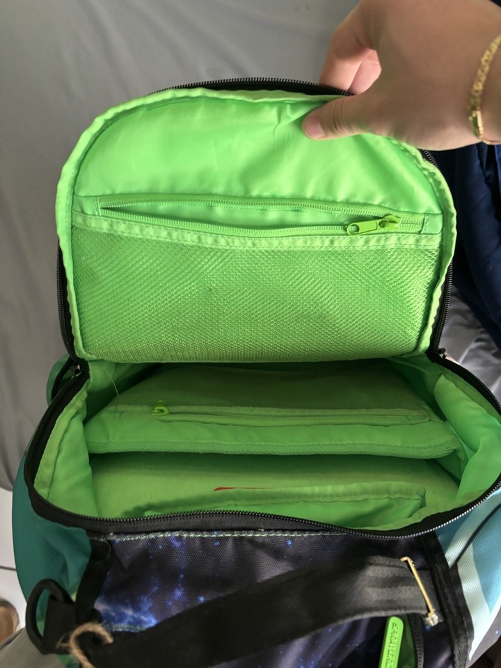 sprayground backpack rick and morty gamestop exclusive eBay