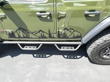Compatible With Jeep Wrangler Gladiator Door Mountain Graphics Vinyl Both Sides Compatible With Jeep Wrangler Gladiator Door Mountain Graphics Vinyl Both Sides