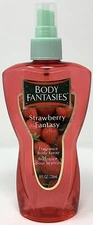 Body Fantasies Strawberry Fantasy Body Spray Perfume Fragrance Le Corps 8 oz NEW