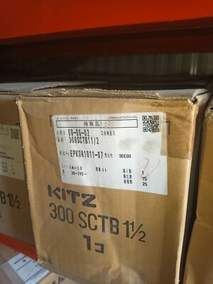 Kitz valve 300SCTB11/2 EPK081011-07 Kitz 300 SCTB 1-1/2-2 New Oil & Gas dubai #A