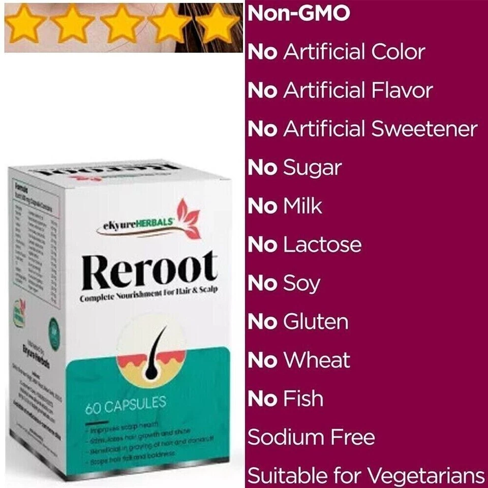 DHT-Blocker Haarwachstumsergänzung hochpotentes Biotin & Sägepalme 60 Kapseln - Bild 3 von 4