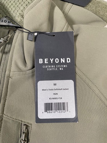 Beyond Clothing Testa L5 Cold Softshell Jacket Rustic Green Medium - Picture 2 of 16