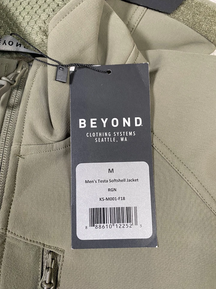 Beyond Clothing Testa L5 Cold Softshell Jacket Rustic Green Medium - Image 2 of 4