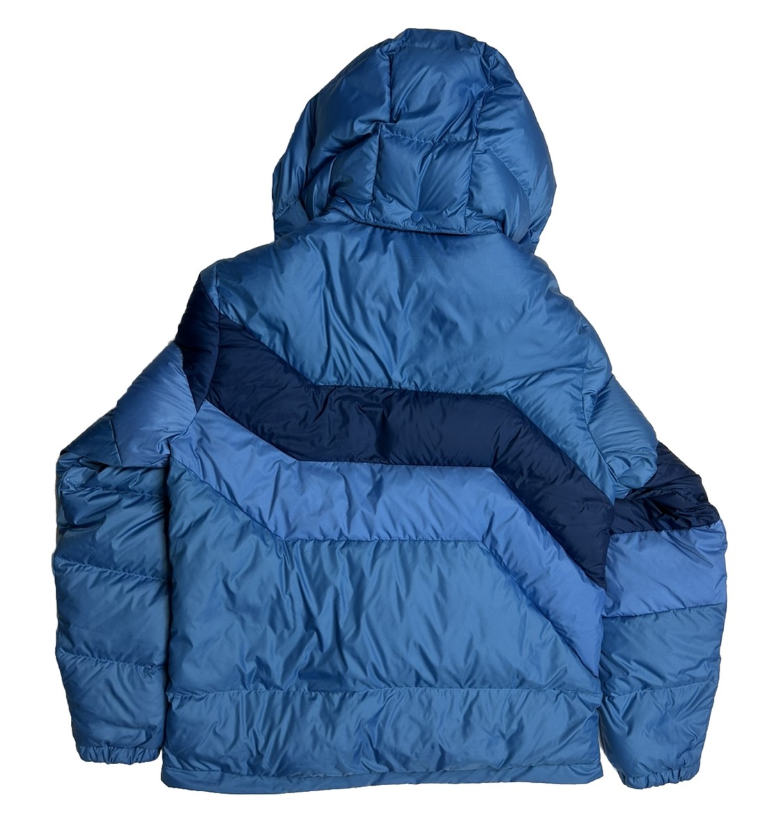 $650 Coach Medium Puffer Down Blue Jacket Coat Quilted Mens