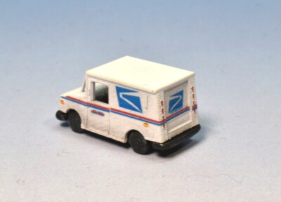  MAIL ミニチュアトラック 6台セット Z Scale Grumman LLV Delivery Truck Kit by Showcase Miniatures