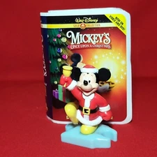 McDonalds Happy Meal Toy Santa Mickeys Once Upon A Christmas Figurine