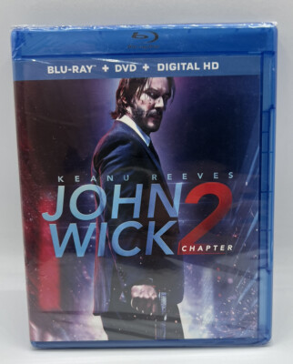 John Wick: Chapter 2 [Blu-ray+DVD+ Digital HD] NEW