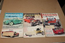 THREE VINTAGE RODDING and RESTYLING 1962 SMALL POCKET CARS MAGAZINES