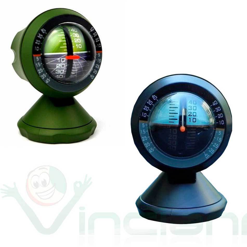 Inclinometro Auto 360 Gradi - Indicatore Pendenza Per Guida Sicura | Adesivo Per Cruscotto - Foto 10