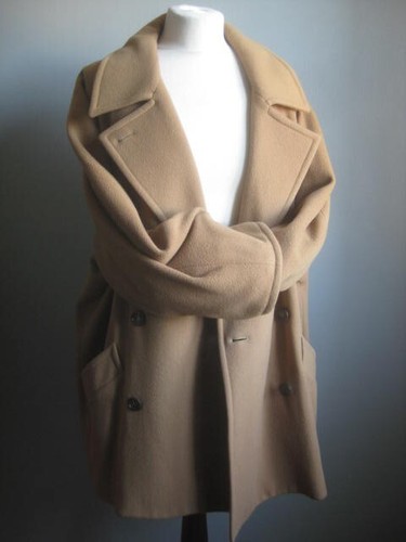 HOBBS BLOGGER COAT JACKET BLAZER 14 16 18 camel oversize cashmere marilyn anselm - Picture 9 of 23