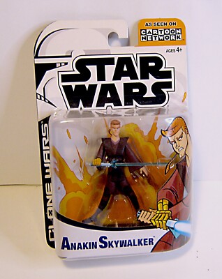 Vintage 2003 Star Wars Clone Wars ANAKIN SKYWALKER Action