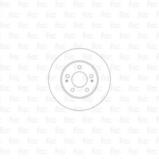 Rotori disco freno per Mitsubishi Outlander asse posteriore Abtex BD1942S