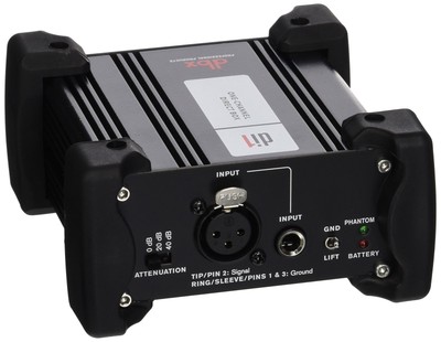 Dbx Di1 Direct Box Xlr 0.99 Lb Battery Led Indicator DI1 multicolor