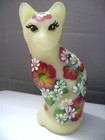 Fenton - Ann Fenton - One Of A Kind Burmese Stylized Cat -Stunning!