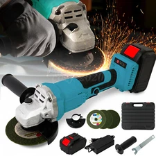21V Cordless Angle Grinder Cutting Brushless Detail Sander 9000 RPM W/ Battery
