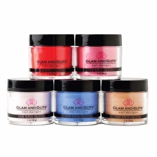 Glam and 2024 glits acrylic powder