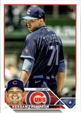 2023 Topps Keegan Thompson #40 Chicago Cubs