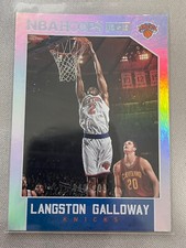 2015-16 Panini NBA Hoops Silver Parallel Langston Galloway New York Knicks /299