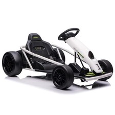 24V Electric Drifting Go Kart Ride On Car for 8-12 Years Kids High Power Motor