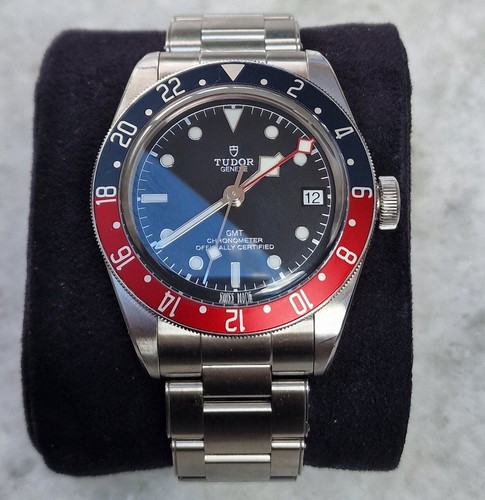 TUDOR BLACK BAY GMT 41MM, BLUE & RED BEZEL Ref: 79830RB
