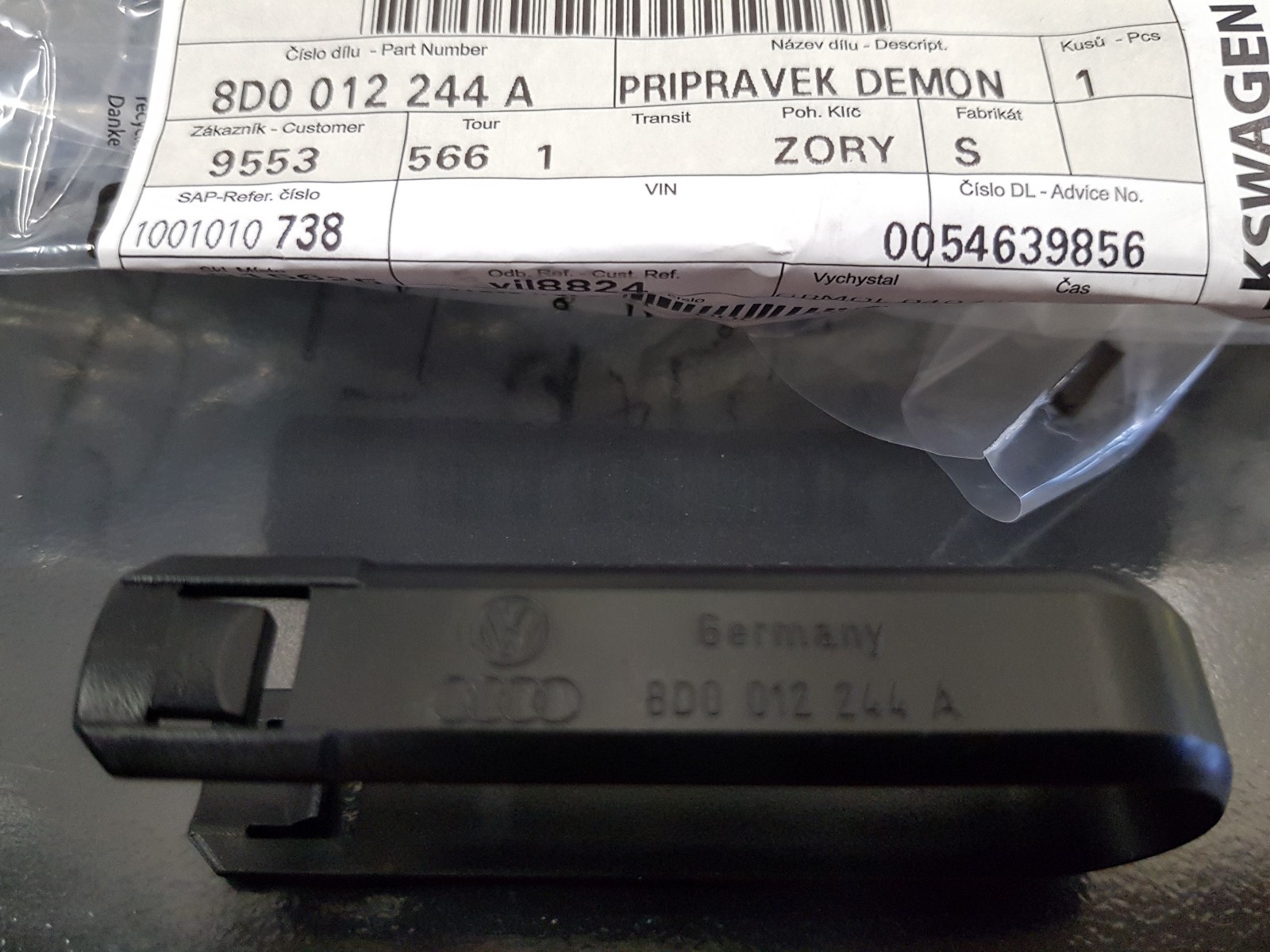 GENUINE Wheel Bolt Cover Removal Tool 8D0012244A Audi,VW,Skoda,Seat eBay