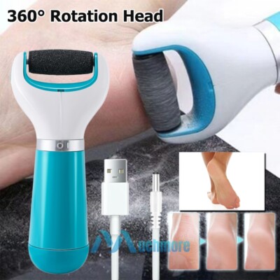 Electric Foot Callus Remover 360° Rotated Grinding Head Feet Dead Skin Pedicure