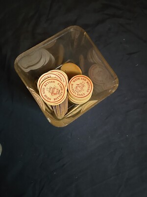 Vintage Milk Bottle Cap Pure Fresh Milk Wash And Return Bottles Daily Red of 87