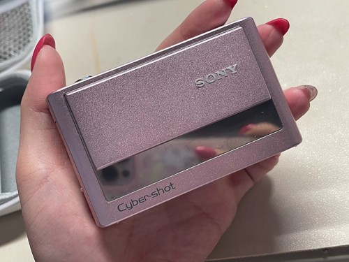 Sony Cyber-Shot Dsc-T20 8.1Mp Digital Camera 3x Optical Zoom - Pink