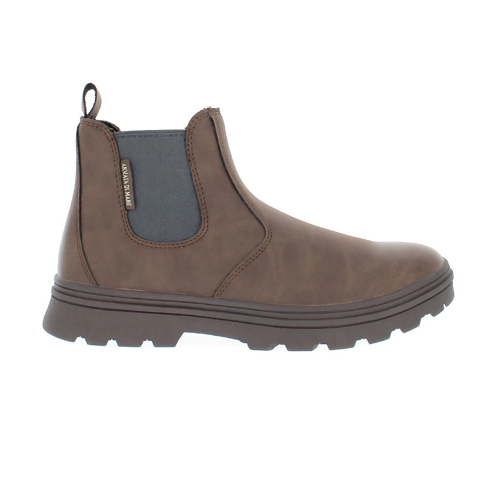 Kenneth Cole Stivali Chelsea Uomo Radell – Marrone Mauv, 38.5 EU, Pelle, Stile Classico