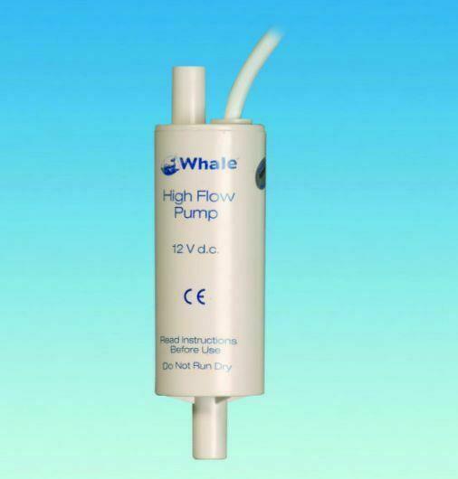 Whale Inline Booster Pump High Flow 12V