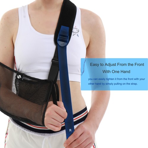 Mesh Arm Shoulder Sling - Medical Immobilizer for One Size, updated version 2 - Picture 4 of 8