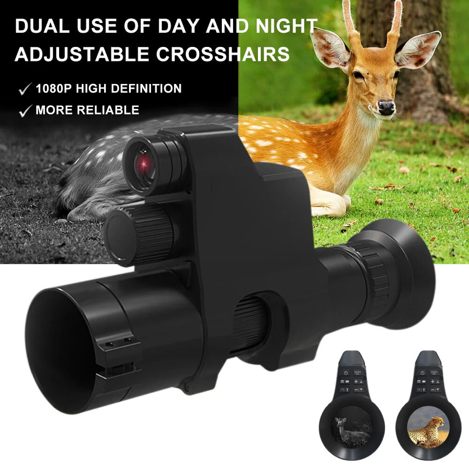 NV4A Night Vision Telescope Hunting 4XZoom 850nm/940nm Infrared Camera Monocular - Image 2 of 4