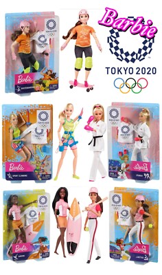 barbie in carriera giochi olimpici tokjo 2020 bambola da gioco 30