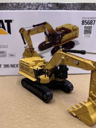 DM 1/87 CAT 395 Next Caterpillar escavatore in lega veicolo ingegneria modello 85687 - Foto 6 di 8
