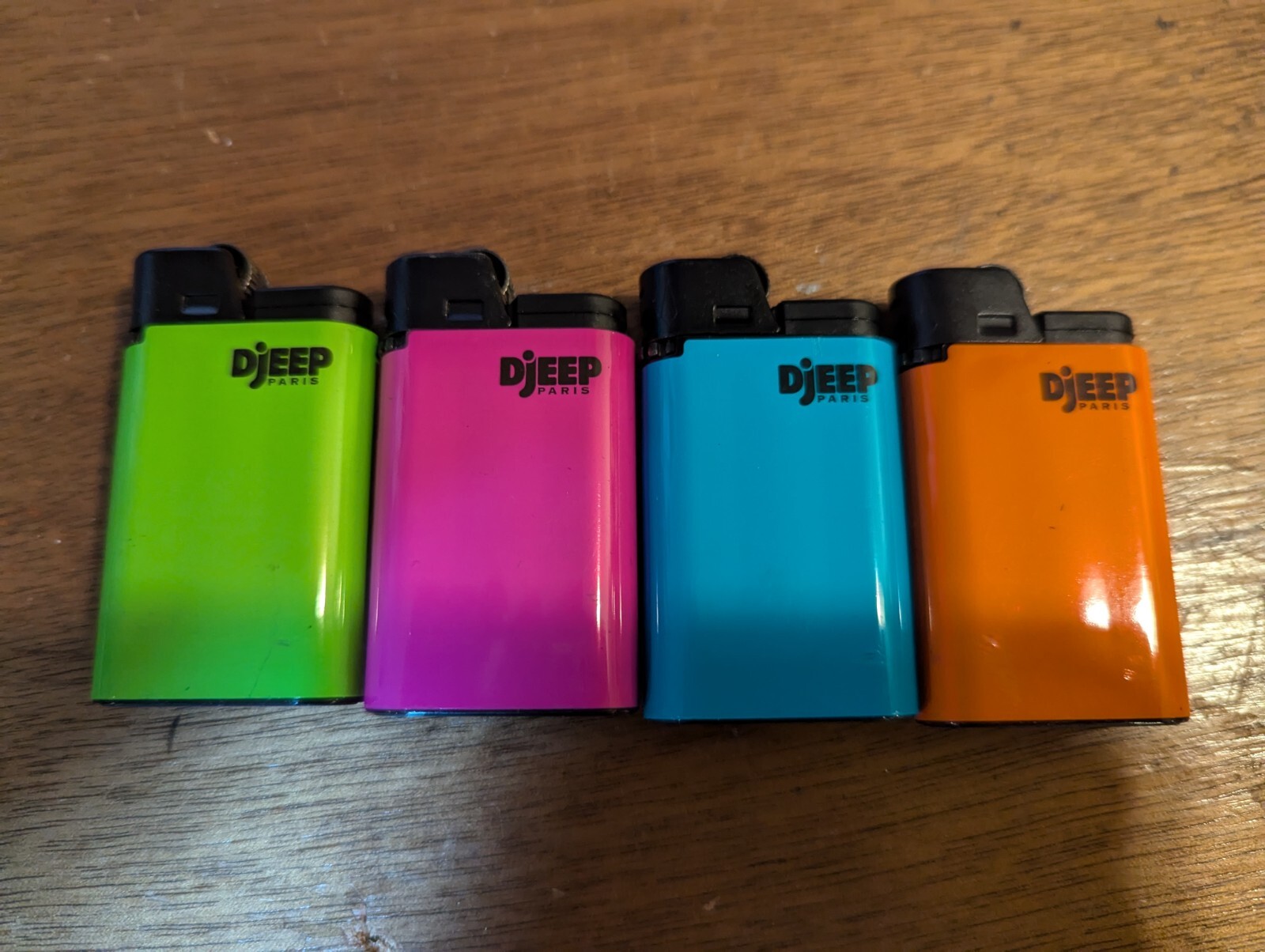 DJEEP large lighter colors 4 Pcs Made in France
