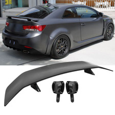 Carbon Look Racing Rear Trunk Spoiler Gt Style Wing For Kia Forte Koup 2010-2017 Carbon Look Racing Rear Trunk Spoiler Gt Style Wing For Kia Forte Koup 2010-2017