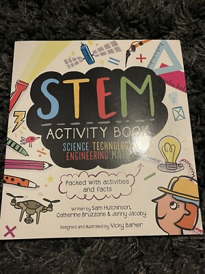 STEM Activity Book: Science Technology Engineering Math: Packed with ...