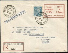 Deutsche Besetz.II.WK Frankr. St.Nazaire, 1945, U 1