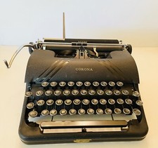 Corona Silent Typewriter 2S 76797 Smith-Corona WWII Era U.S. made LOCAL PICKUP thumbnail